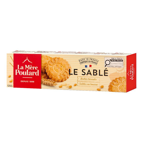 LA MERE POULARD La Mère Poulard Le Sablé Butter Biscuits, 125g 