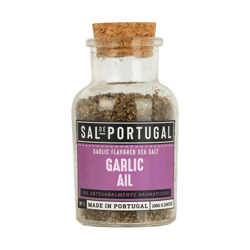 SAL DE PORTUGAL Artisanal Sea Salt Blend - Garlic, 150g 