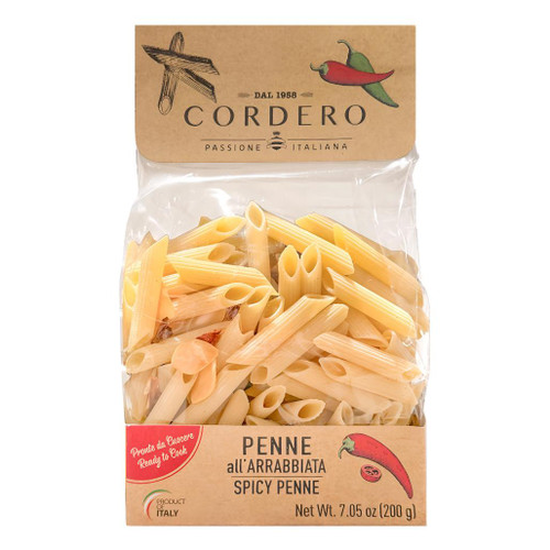 CORDERO Penne All' Arrabbiata - Ready-to-Cook, 200g 