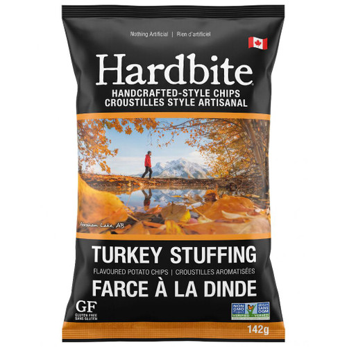 HARDBITE Hardbite Potato Chips - Turkey Stuffing, 142g 