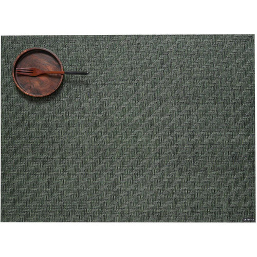 CHILEWICH Foxtail Rectangle Placemat - Thyme, 14 x 19-in 