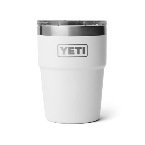 YETI Rambler 473 ML Stackable Cup - Magslider Lid, White 