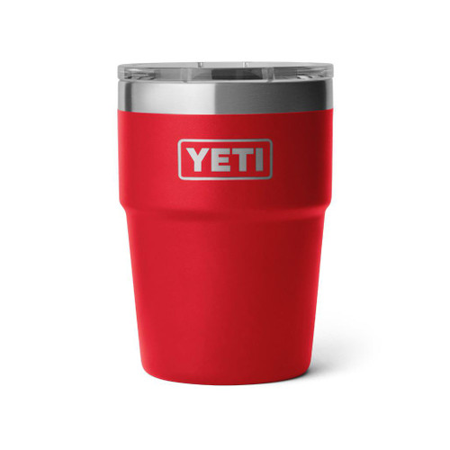 YETI Rambler 473 ML Stackable Cup - Magslider Lid, Red Rescue 