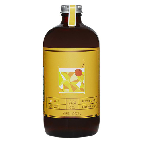 3X4 OZ Honey Sour Syrup, 503ml 