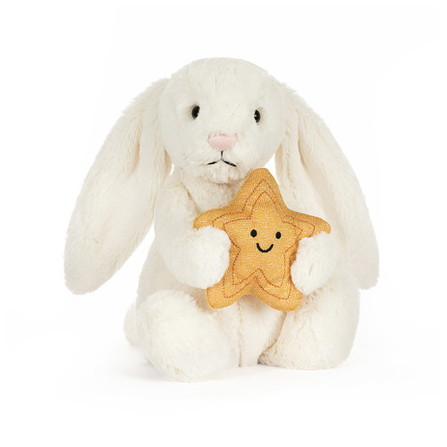 Cream Bunny with Star
