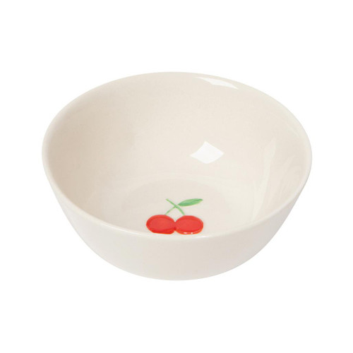 NOW DESIGNS Cherry Embossed Bowl - Stoneware, 4.75-in 