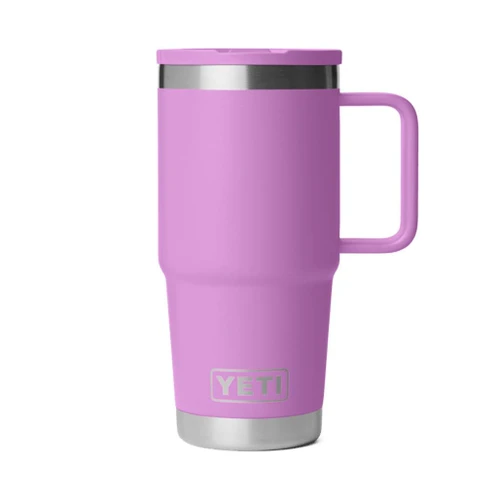 YETI Rambler 591 ML Travel Straw Mug - Colour-Matched Straw Lid, Desert Bloom 