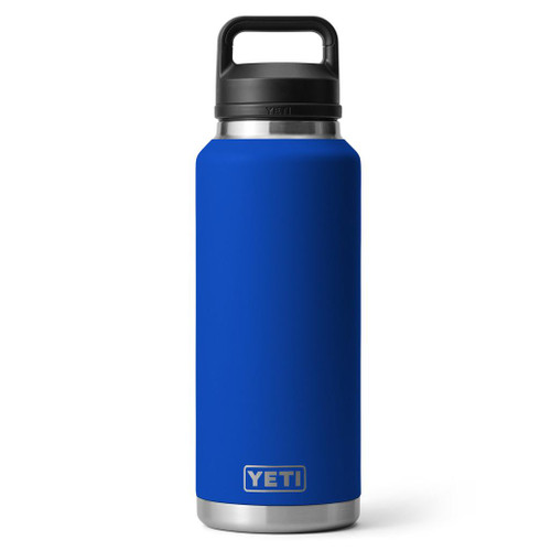 YETI Rambler Bottle 1.36 L - with Chug Cap, Royal Blue 