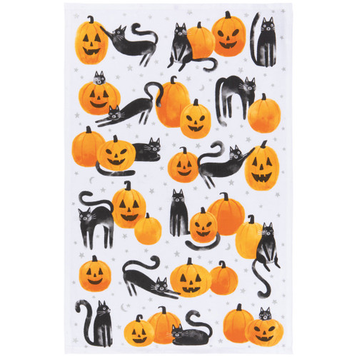 Dishtowel Cotton - Purranormal Activity Halloween, 18 x 28-in