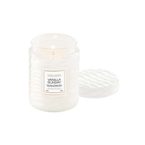 VOLUSPA Japonica Small Jar Candle - Vanilla Sunday, 5.5oz 