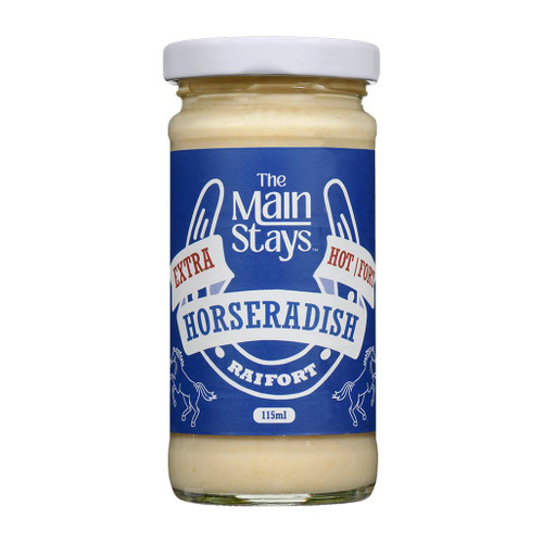 THE MAINSTAYS Extra Hot Horseradish, 115ml 