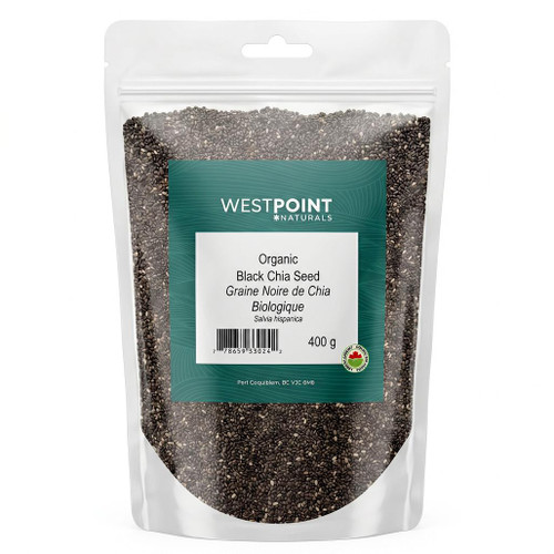 WESTPOINT NATURALS Black Chia Seed - Organic, 400g 