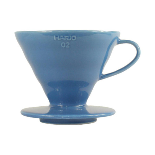 HARIO Coffee Dripper Ceramic V60-02 - Light Blue 