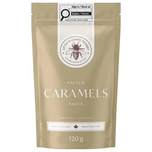 LITTLE B CONFECTIONERY Little B - Salted Caramels, 120g 