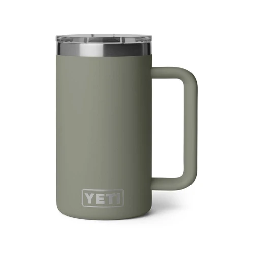 YETI Rambler 710 ML Mug - Durasip Ceramic Lining, Pampa Green 