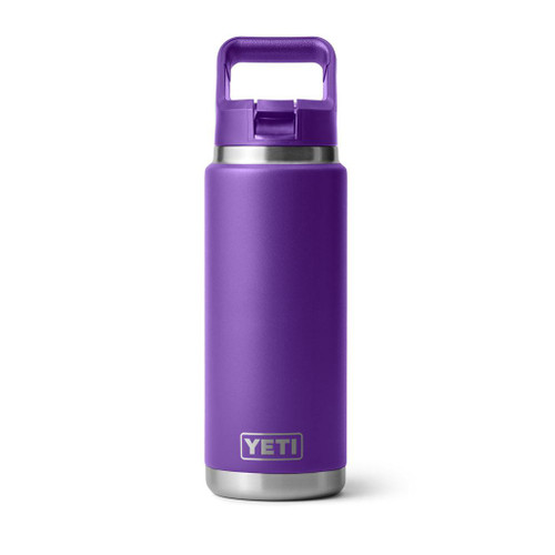YETI Rambler Water Bottle 769 ML - Colour-Matched Straw Cap, Pace Purple 