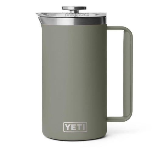 YETI Rambler 1L French Press - Twist-To-Lock Lid,  Pampa Green 