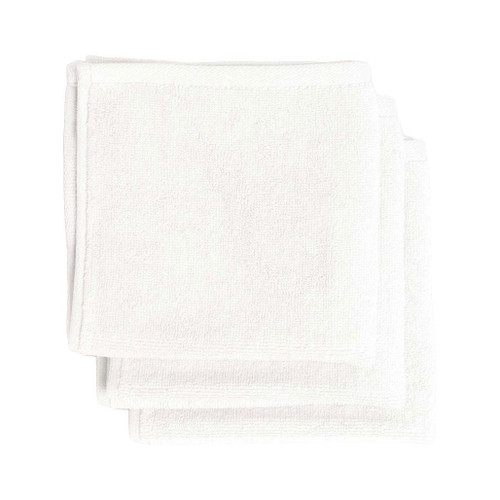 TYPICAL White - Classic Stretch Face Towel, 3-Pack 