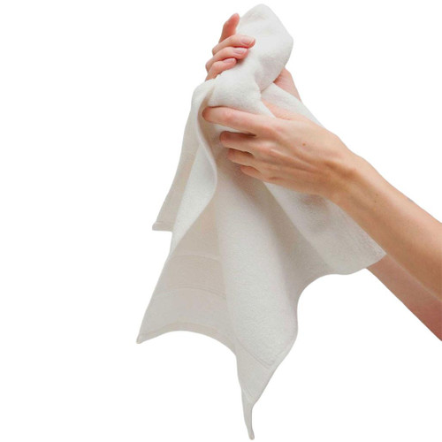 TYPICAL White - Classic Stretch Hand Towel, 2-Pack 