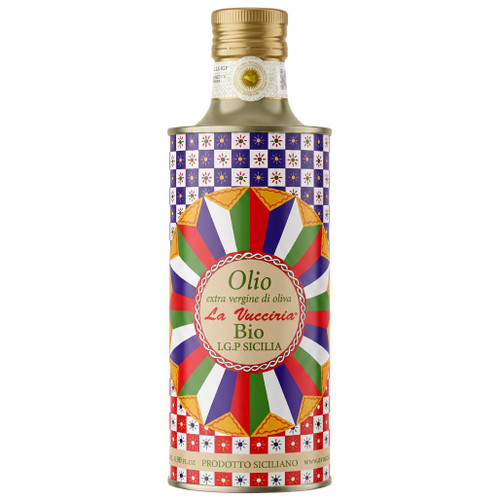 LA VUCCIRIA Extra Virgin Olive Oil Biologico - Sicily PGI, 500ml 