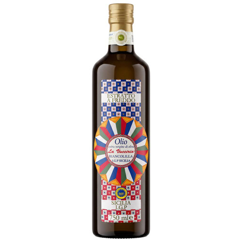 LA VUCCIRIA Extra Virgin Olive Oil Biancolilla - Sicily PGI, 750ml 
