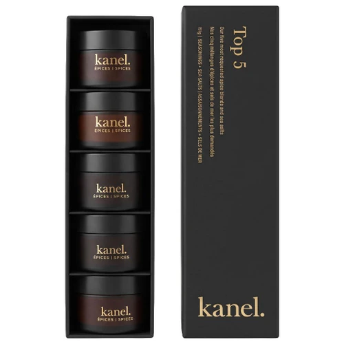 KANEL Top 5 - Spice Blends & Sea Salts Gift Set, 156g 