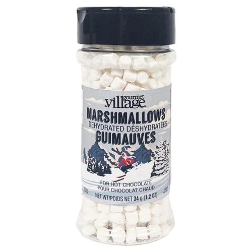 GOURMET DU VILLAGE Après Ski Mini Marshmallows - Dehydrated, 34g 