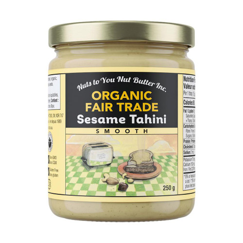 NUTS TO YOU NUT BUTTER INC Sesame Tahini - Organic, 250g 