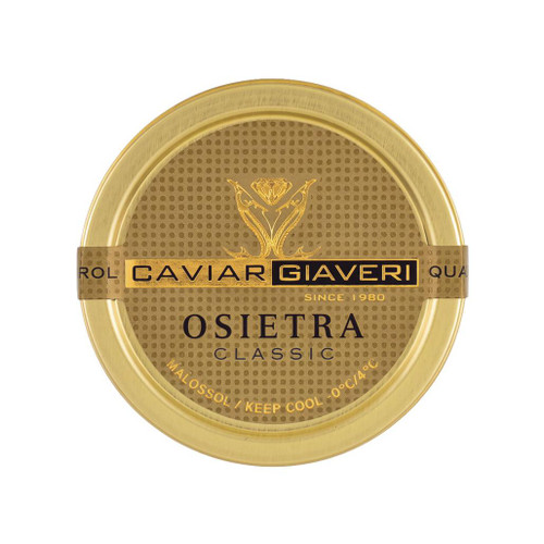 CAVIAR GIAVERI Osietra Classic Italian Caviar, 10g ❆ 