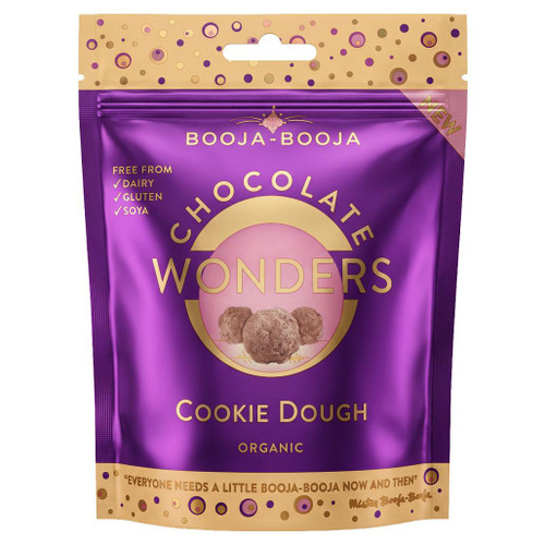 BOOJA BOOJA Cookie Dough Chocolate Wonders - Organic, 65g 