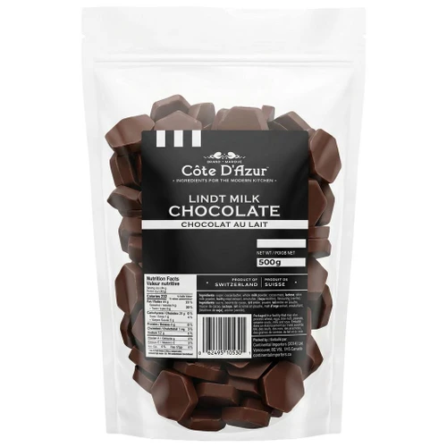 COTE D'AZUR Lindt Milk Chocolate Wafers, 500g 