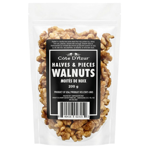 Walnuts - Halves & Pieces, 200g