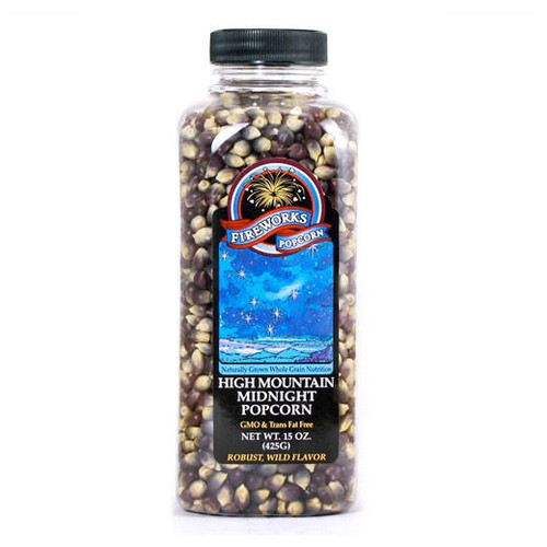 FIREWORKS POPCORN High Mountain Midnight Popcorn, 425g