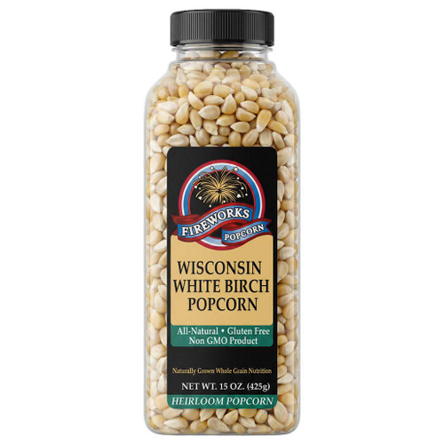 FIREWORKS POPCORN Wisconsin White Birch Popcorn, 425g 