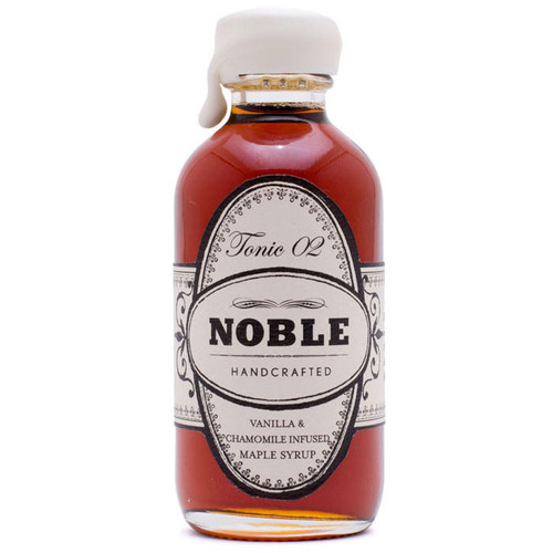 NOBLE Tahitian Vanilla Bean & Chamomile Maple Syrup - Tonic 02, 60ml NOBLE Tahitian Vanilla Bean & Chamomile Maple Syrup - Tonic 02, 60ml