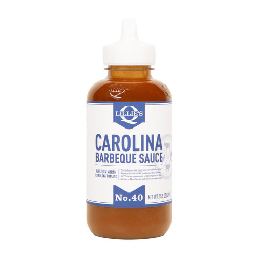 LILLIE'S Q BARBEQUE Carolina Barbeque Sauce No 40 - Squeeze Bottle, 15.5oz 