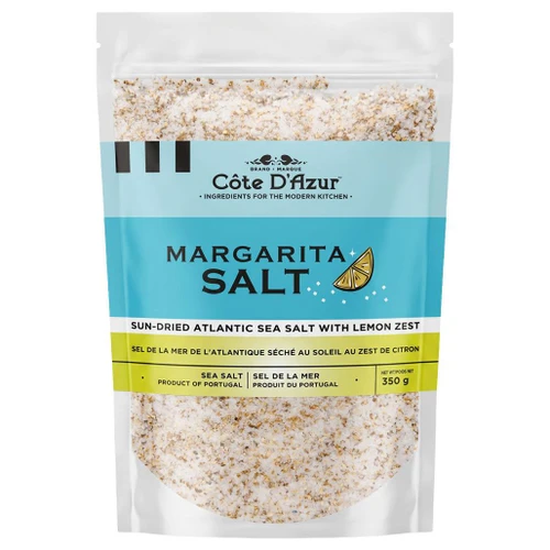 COTE D'AZUR Margarita Salt - Zip Pouch, 350g 