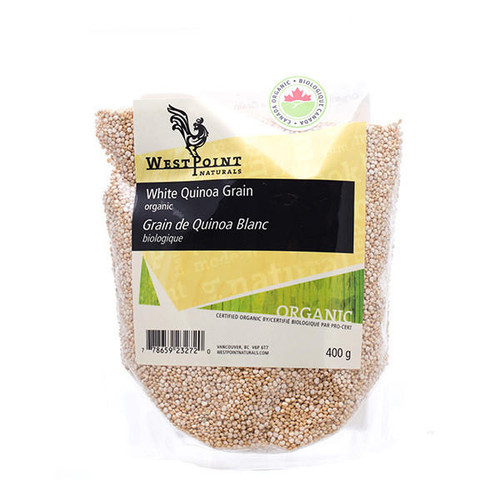 WESTPOINT NATURALS White Quinoa Grain - Organic, 400g