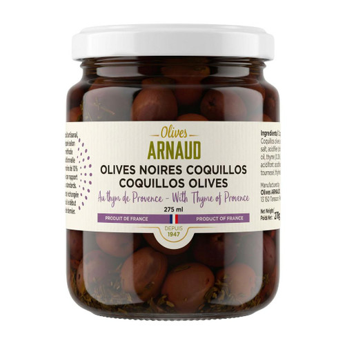 ARNAUD Coquillos Olives with Thyme of Provence, 275ml 