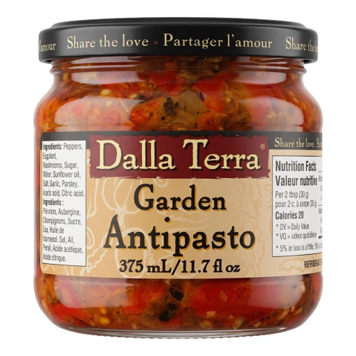 DALLA TERRA Antipasto Garden, 375ml 