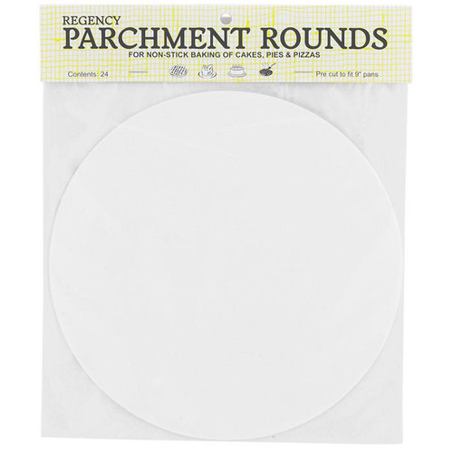 REGENCY Parchment Paper - 9-in Round, Set of 24