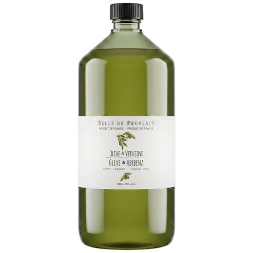 BELLE DE PROVENCE Olive & Verbena - Liquid Soap Refill, 1L 