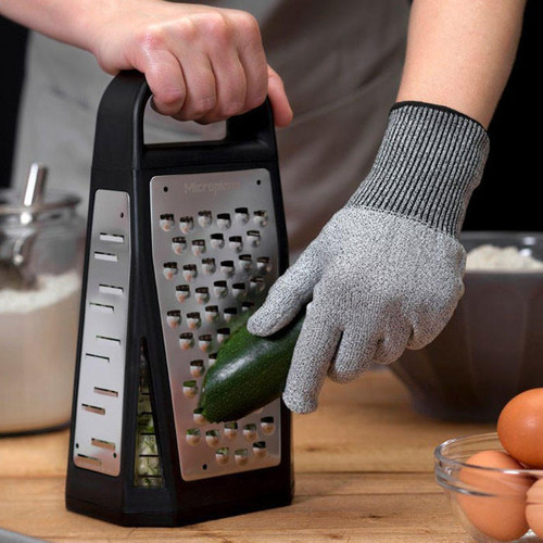 Mercer Culinary M334121X S/S Gray Fiberglass 10 Gauge XL Cut Glove