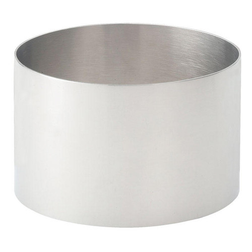 ATECO Food Ring - Stainless Steel, 3.5-in ATECO Food Ring - Stainless Steel, 3.5-in
