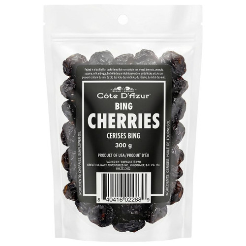 COTE D'AZUR Bing Cherries - Dried, 300g 