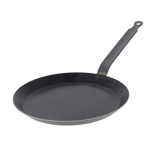 DE BUYER Crepe Pan - Force Blue Steel, 7-in