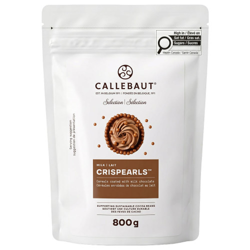 CALLEBAUT Milk Chocolate Crispearls, 800g