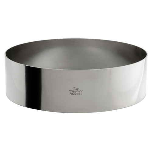 FAT DADDIO'S Cake & Pastry Ring - Stainless Steel, 10 x 3-in FAT DADDIO'S Cake & Pastry Ring - Stainless Steel, 10 x 3-in