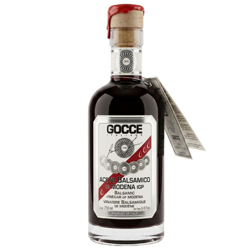 GOCCE ITALIANE Balsamic Vinegar of Modena IGP - 15 Travasi, 250ml 