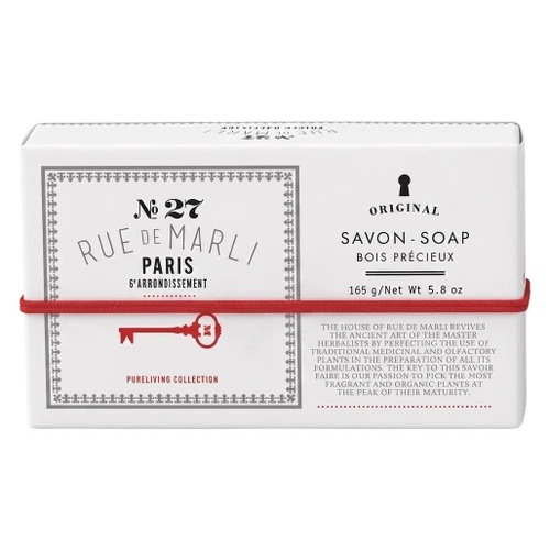 RUE DE MARLI Soap - N°27 Bois Précieux, 165g 